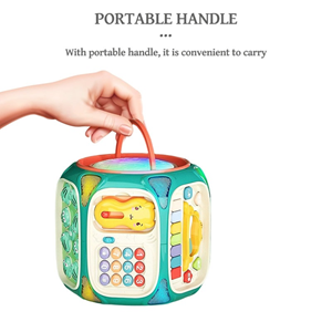 اسباب بازی هشت ضلعی هوش موزیکال Baby enlightenment octahedron_اسباب بازی